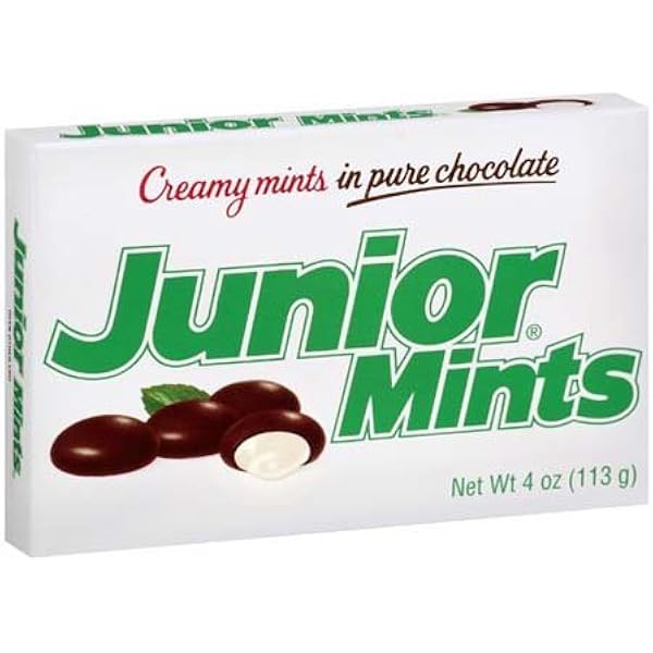 Amazon.com : Junior Mints 4 oz. oz. Box (Pack of 24) : Candy